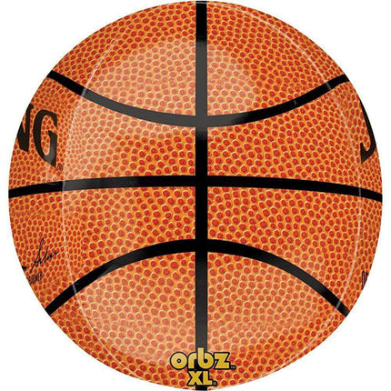 16" NBA Spalding Basketball Orbz Balloon - SKU:3019901 - UPC:026635301992 - Party Expo
