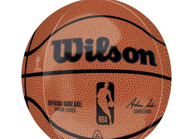 16" NBA Wilson Basketball Orbz - SKU:4586901 - UPC:026635458696 - Party Expo