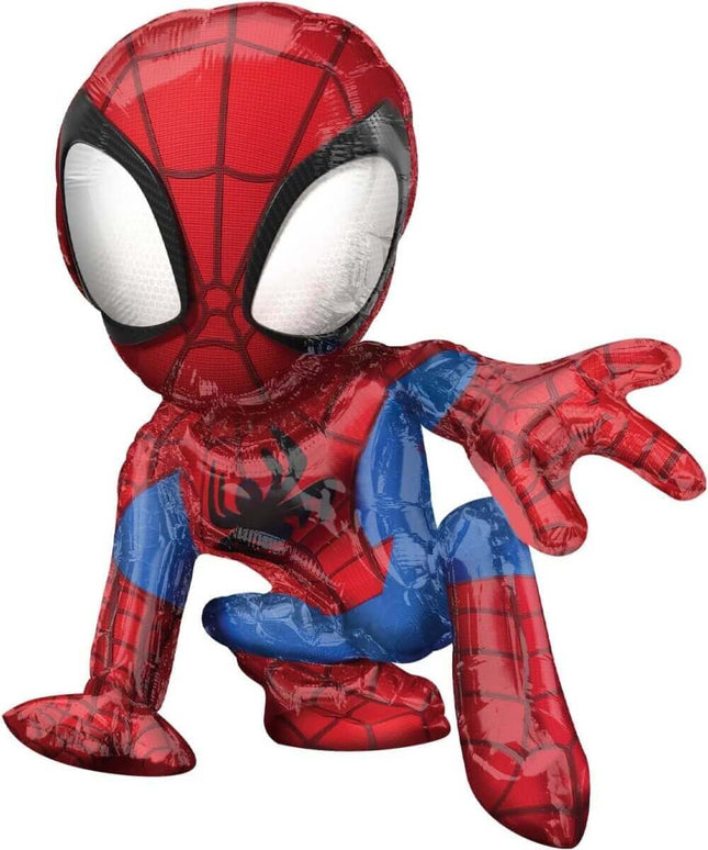 16" Spidey Amazing Friends Mylar Balloon (Air-Filled) - SKU:112174 - UPC:026635442794 - Party Expo