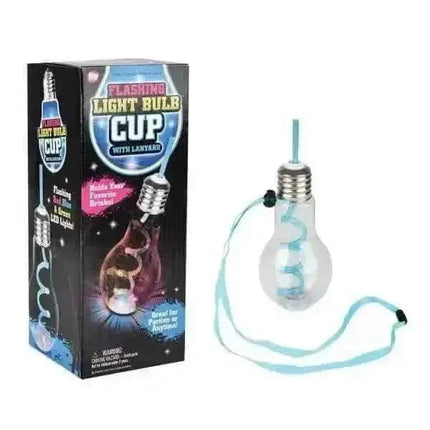 16oz Flashing Light Bulb Cup with Lanyard (1ct) Party Expo  