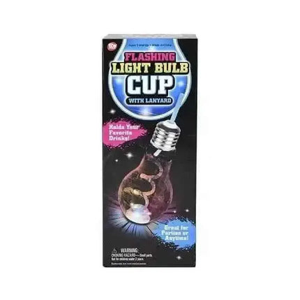 16oz Flashing Light Bulb Cup with Lanyard (1ct) Party Expo  