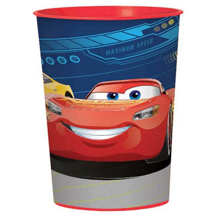 Cars 3 -Plastic Favor Cup - SKU:421763 - UPC:013051724955 - Party Expo