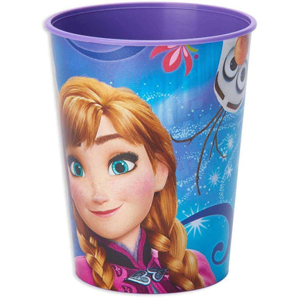 16oz Disney Frozen Magic Plastic Party Cup - SKU:421619 - UPC:013051636401 - Party Expo