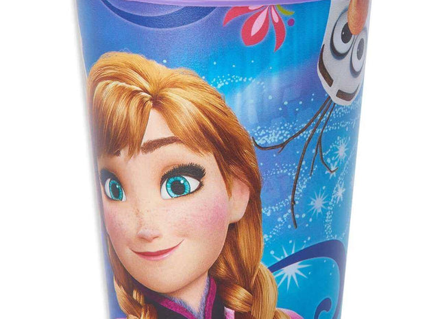 16oz Disney Frozen Magic Plastic Party Cup - SKU:421619 - UPC:013051636401 - Party Expo