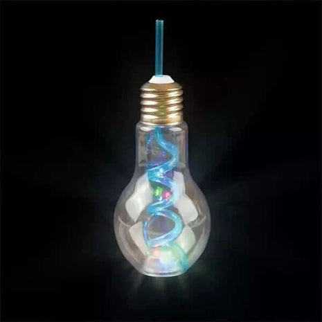 16oz Flashing Light Bulb Cup with Lanyard - SKU:PS-LIGBU - UPC:097138932617 - Party Expo