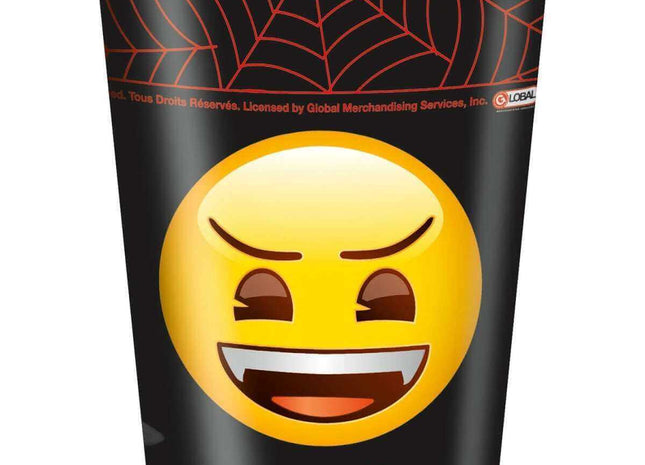 16oz Monsters Emoji Halloween Plastic Cup - SKU:50847 - UPC:011179508471 - Party Expo