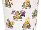 16oz Poop Sayings Emoji Plastic Cup - SKU:50919 - UPC:011179509195 - Party Expo