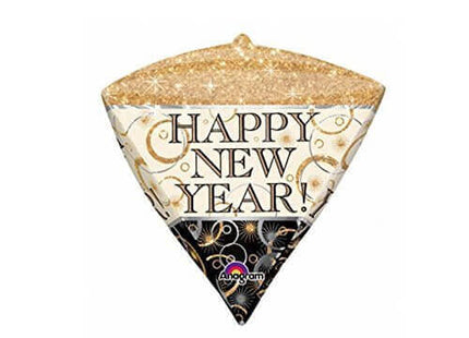 17" New Year Sparkle Diamondz Mylar Balloon - SKU:2941401 - UPC:026635294140 - Party Expo