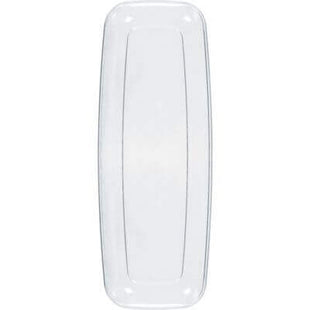 17.5" Long Plastic Platter - SKU:437593.86 - UPC:013051584108 - Party Expo