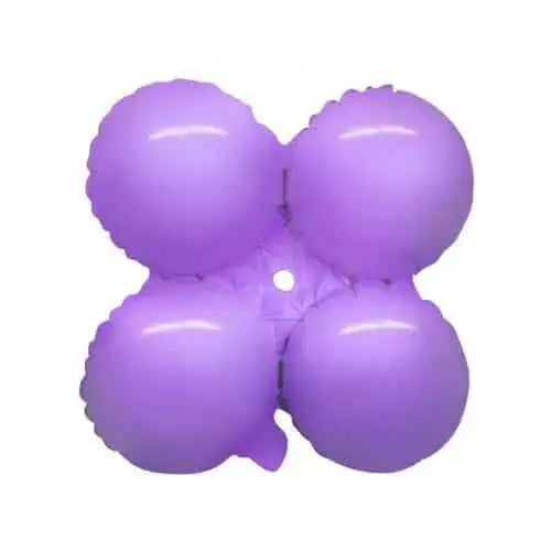 17" Macaron Lavender Quad Balloon Party Expo  