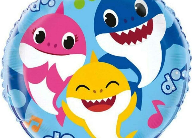 Baby Shark - 18" Mylar Balloon #167 - SKU:77396 - UPC:011179773961 - Party Expo