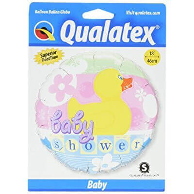Baby Shower - 18" Duckie Mylar Balloon #144 - SKU:32781 - UPC:071444117883 - Party Expo