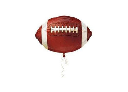 18" Championship Football Mylar Balloon #92 - SKU:19518 - UPC:048419260073 - Party Expo
