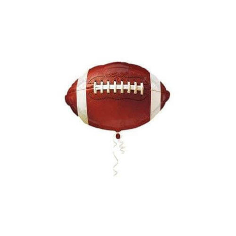 18" Championship Football Mylar Balloon #92 - SKU:19518 - UPC:048419260073 - Party Expo