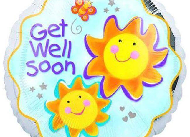 18" Chatterbox Get Well Mylar Balloon #180 - SKU:48318 - UPC:026635106511 - Party Expo