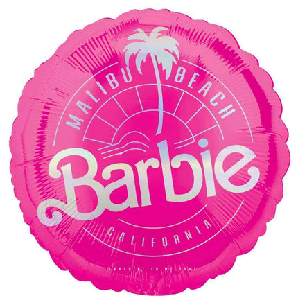 18" Malibu Barbie Mylar Balloon #122 - SKU:114856 - UPC:026635462600 - Party Expo