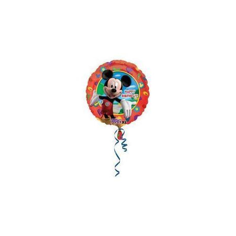 Mickey Mouse - 18" Mickey's Clubhouse Birthday Mylar Balloon #352 - SKU:1053 - UPC:080518140559 - Party Expo