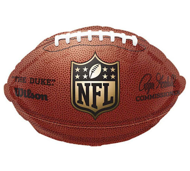 18" NFL Football Mylar Balloon - #97 - SKU: - UPC:026635261616 - Party Expo
