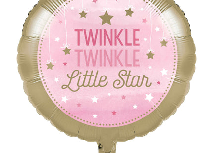 One Little Star Girl - 18" Mylar Balloon #27 - SKU:322267 - UPC:039938389925 - Party Expo