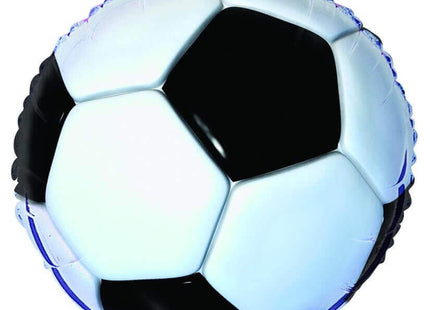 18" Soccer Ball Mylar Balloon #202 - SKU:27317 - UPC:011179273171 - Party Expo