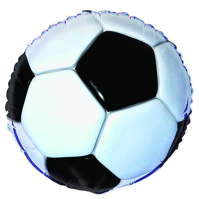 18" Soccer Ball Mylar Balloon #202 - SKU:27317 - UPC:011179273171 - Party Expo