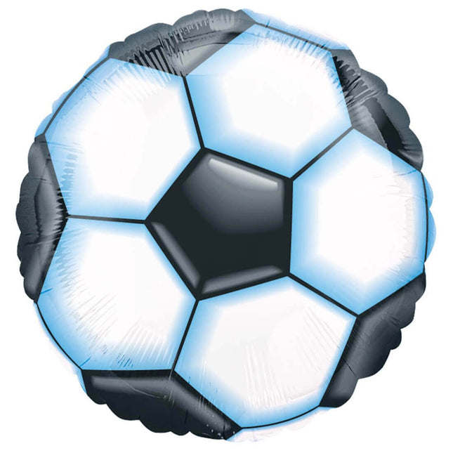 18" Soccer Ball VLP Mylar Balloon #202 - SKU:48309 - UPC:026635135399 - Party Expo