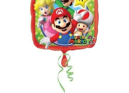 Super Mario - 18" Mylar Balloon #338 - SKU:77575 - UPC:026635320085 - Party Expo