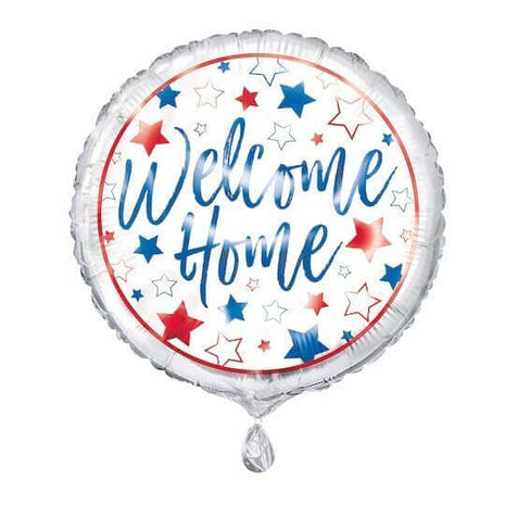 18" Welcome Home Mylar Balloon #311 - SKU:53881 - UPC:011179538812 - Party Expo