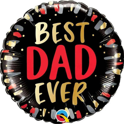 18" Best Dad Ever Mylar Balloon Party Expo  