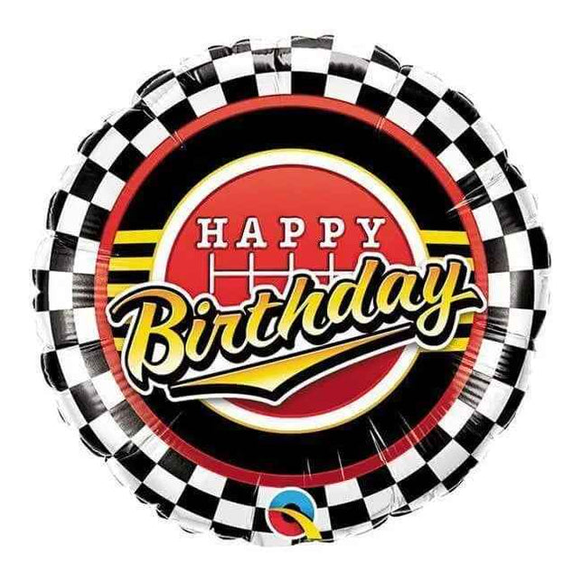 18" Birthday Checkered Pattern Mylar Balloon #65 Party Expo  