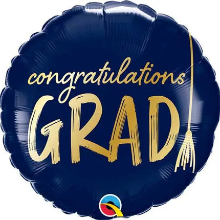 18" Congrats Grad Tassel Mylar Balloon - G17 Party Expo  