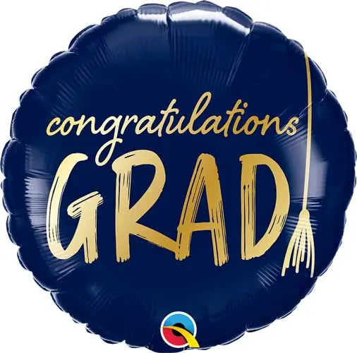 18" Congrats Grad Tassel Mylar Balloon - G17 Party Expo  
