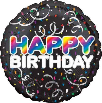18" Happy Birthday Bold Mylar Balloon #133 Party Expo  