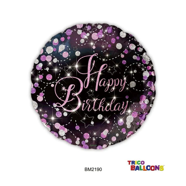 18" Happy Birthday Mylar Balloon #120 Party Expo  