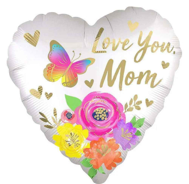 18" I Love You Mom Mylar Balloon Party Expo  