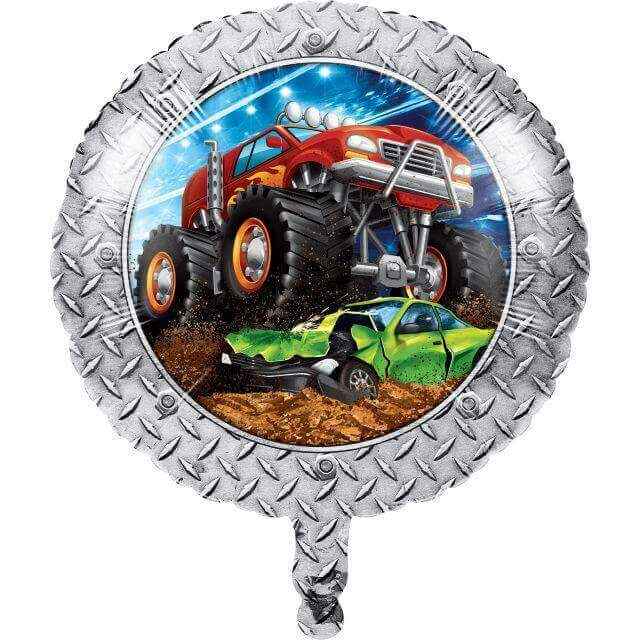 18" Monster Truck Rally Mylar Balloon #426 Party Expo  