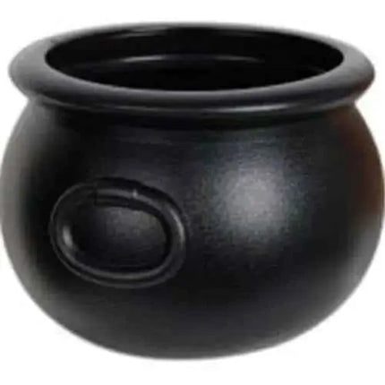 18" Plastic Cauldron Container - Black (1ct) Party Expo  