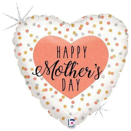 18" Rose Gold Happy Mother's Day Mylar Balloon Party Expo  