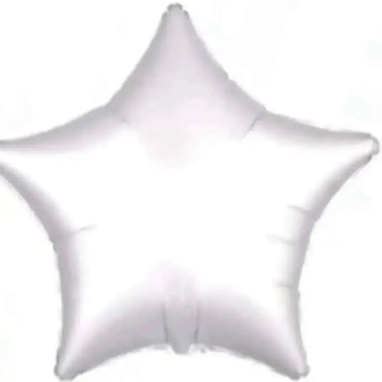 18" Star White Mylar Balloon #222 Party Expo  
