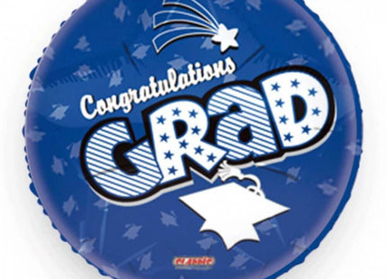 19" Star Blue Grad Mylar Balloon - G31 - SKU:QX-157Blue - UPC:764943035603 - Party Expo