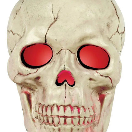 19.75" Light-up & Sound Spooky Skull Party Expo  