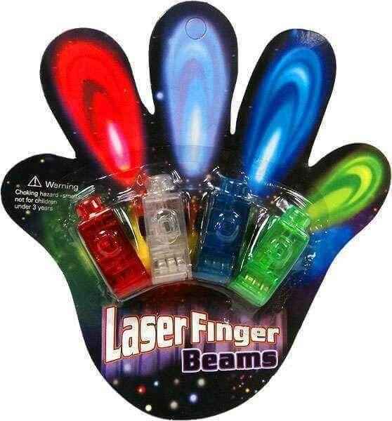 1" Light-Up Finger Beams Party Expo  