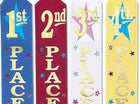 1st, 2nd, 3rd, 4th Place Award Pack Ribbons - SKU:AAP02 - UPC:022735701021 - Party Expo