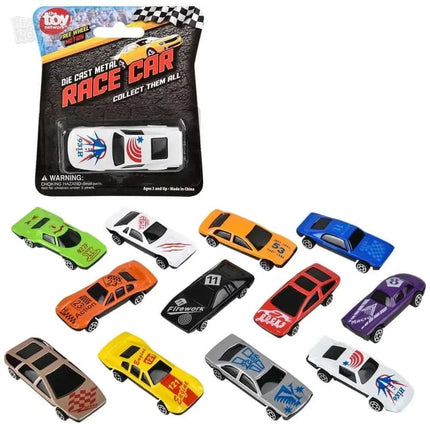 2.5" Diecast Metal Racecar Party Expo  