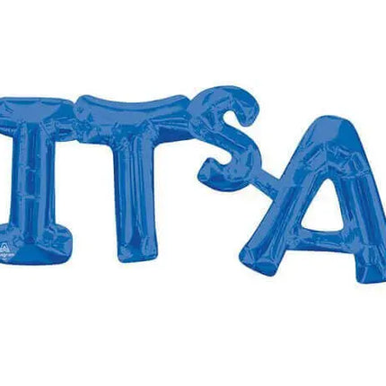 20" It's a Girl Mylar Balloon - Blue (Air-Filled) Party Expo  