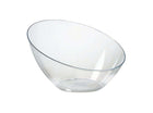 20 oz. Angle Bowl - Clear - SKU:N200421 - UPC:098382920214 - Party Expo