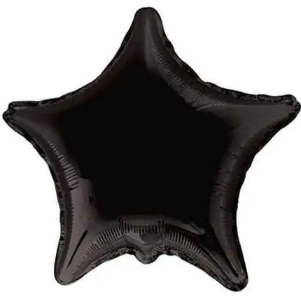 20" Black Star Mylar Balloon #147 Party Expo  