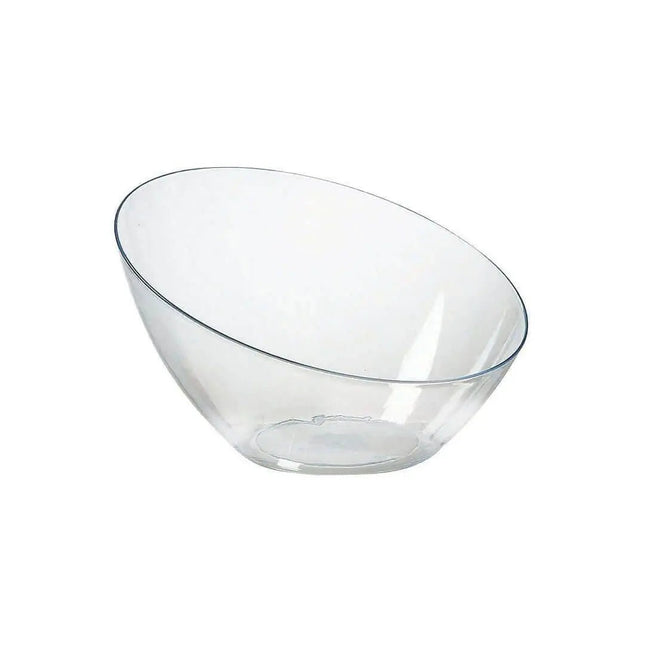 20oz Angle Bowl - Clear - Party Expo
