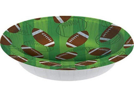 20oz Football Bowls (8ct) - SKU:317464 - UPC:039938329808 - Party Expo