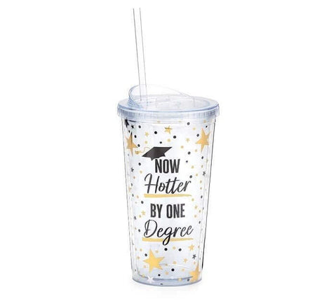 20oz Travel Cup "Now Hotter By One Degree" - SKU:9745616 - UPC:098111453334 - Party Expo